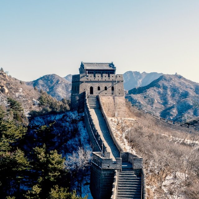 la grande muraille de chine, merveille du monde