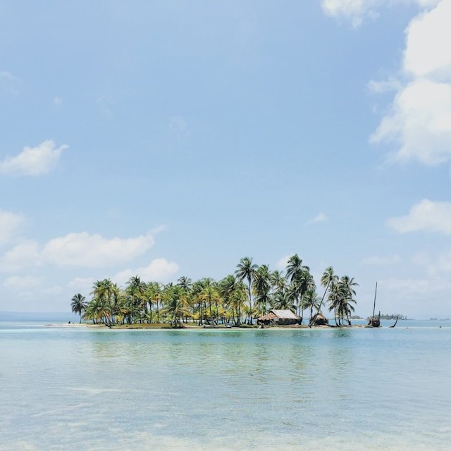 vue sur ile paradisiaque